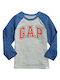 Kinderhemd Langarm Gray