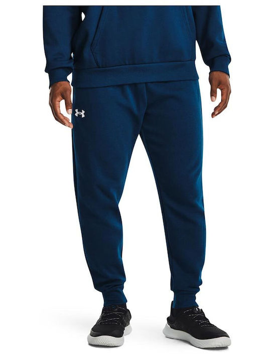 Under Armour Rival Sweatpants with Elastic Blue