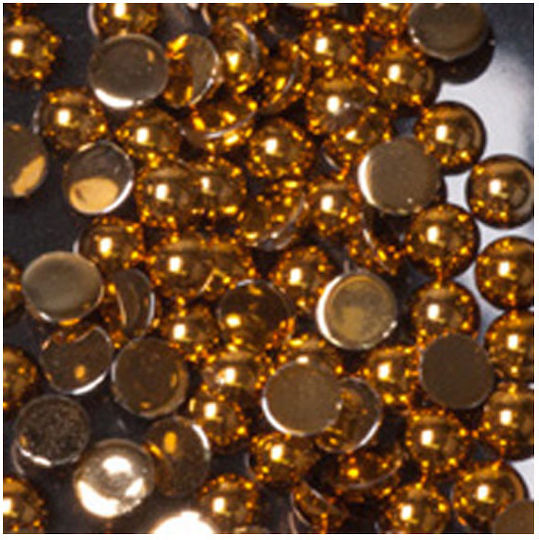Magnetic Nail Design Round Αξεσουάρ Διακόσμησης Νυχιών σε Χρυσό Χρώμα 100τμχ