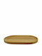 Ankor Holz Oval Serviertablett in Beige Farbe 30x20x2cm 826407 1Stück