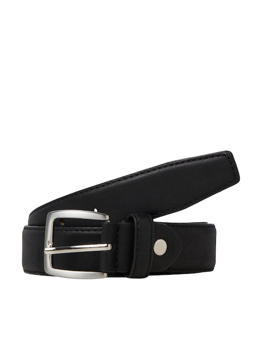 Jack & Jones Herren Gürtel Schwarz