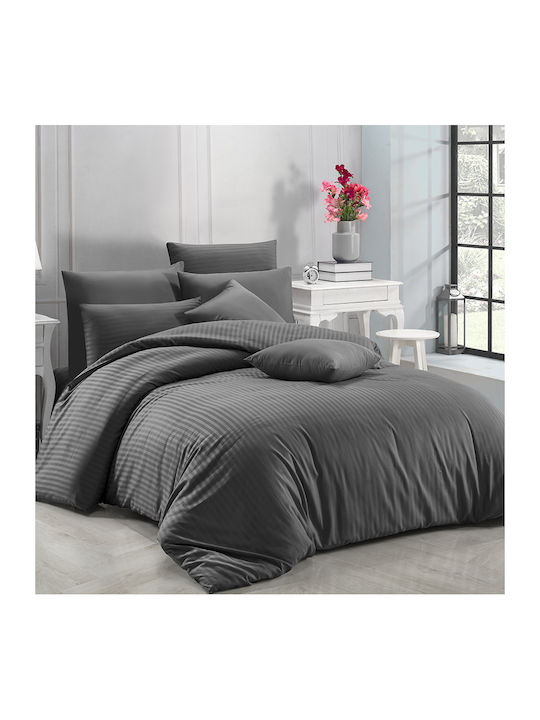 Homeline Пухено Куинсайз 220x240бр 3194 Въглени