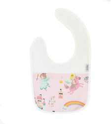Bunny Bebe Lätzchen Stoff mit Bügelverschluss und Schlaufe Pink