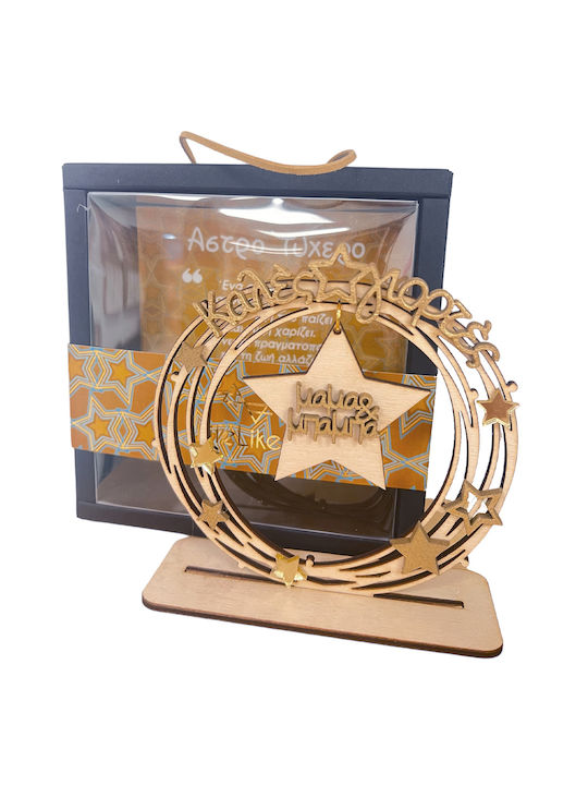 LifeLikes Lucky Charm Star made of Wood 1pcs