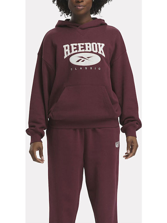 Reebok Classics Big Logo Γυναικείο Φούτερ με Κο...