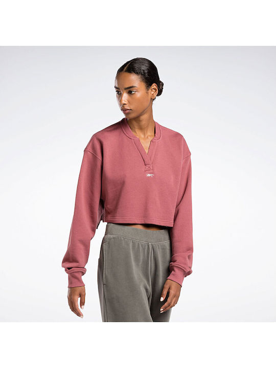 Classics French Terry Cover-up Damen Sweatshirt Sedona rose
