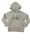 Kids Sweatshirt with Hood and Pockets Gray