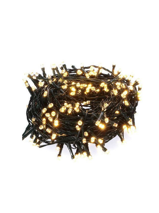 300 Λαμπάκια LED 30μ. Θερμό Λευκό σε Σειρά