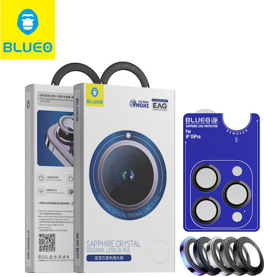 Blueo Lens Προστασία Κάμερας Tempered Glass Ασημί για το iPhone 14