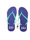 GAP Frauen Flip Flops in Blau Farbe