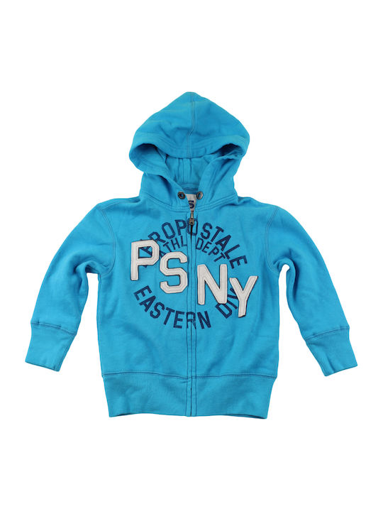 Aeropostale Kinder-Strickjacke Hellblau