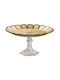 Mario Luca Giusti Alzata Dolce Ninfea Cake Stand Gold