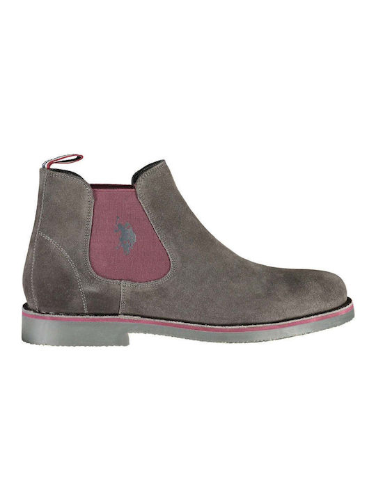 U.S. Polo Assn. Gray Herrenstiefel