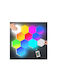Διακοσμητικό Φωτιστικό LED RGB Hexagon 6τμχ 8.5x7.5εκ.