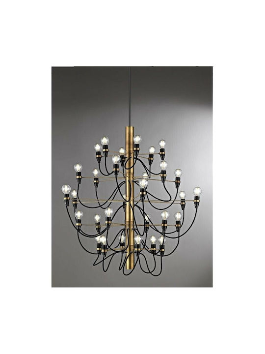 Luma Candelabru 30xLED încorporat Ø80cm Alb 100...