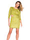 Matis Fashion Mini Evening Dress Green