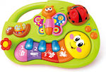 Hola Toys Musikinstrument Smiley Face Fun Keyboard mit Musik und Licht