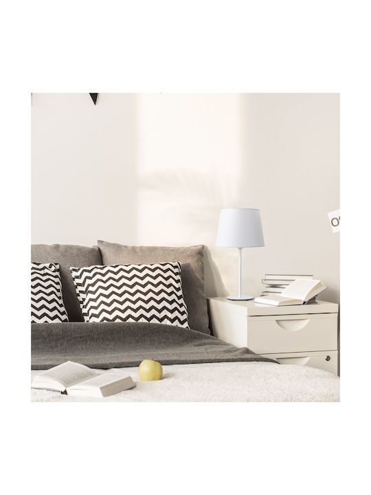 Veis Fabric Table Lamp for Socket E14 with Whit...