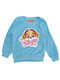 Nickelodeon Fleece Kinder Sweatshirt Γαλάζιο