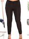 Pantaloni Dama Chino Slim Fit Negri