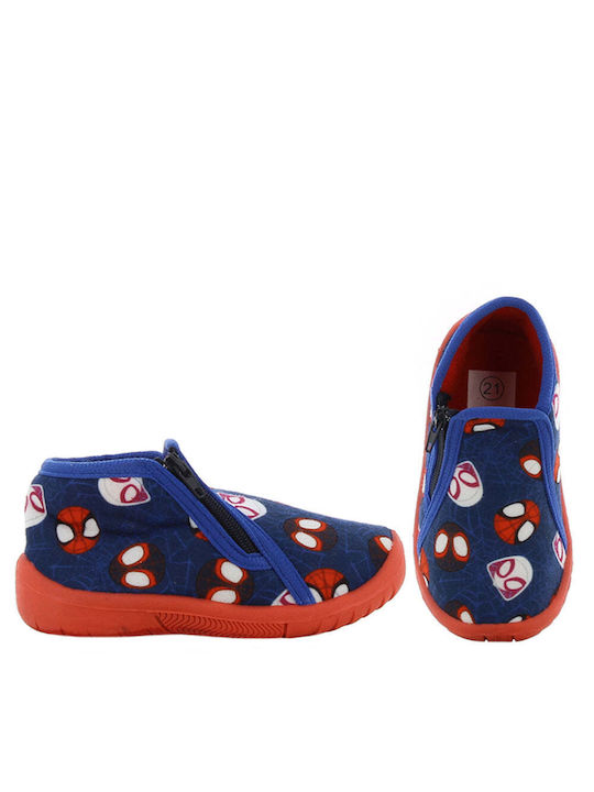 Marvel Kids Slippers Boots Blue