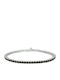 Fa Cad'oro Damen Armband Riviera aus Weißgold 14K mit Zirkon
