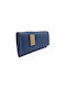 La tour Eiffel Leather Women's Wallet Blue