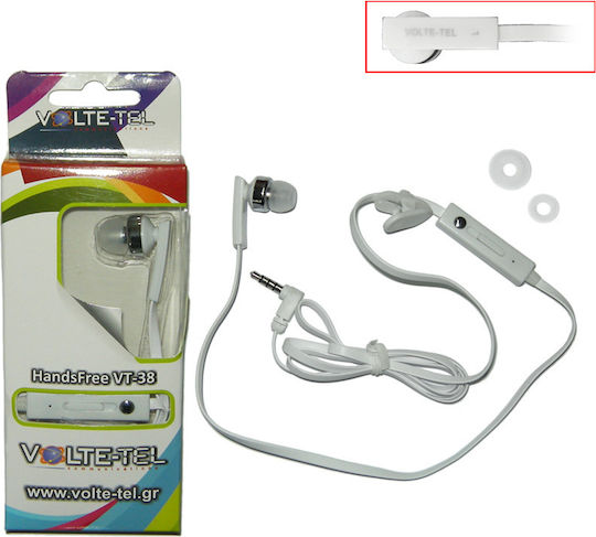 Volte-Tel Vt38 Безжични Стерео с жак 3.5mm Бял