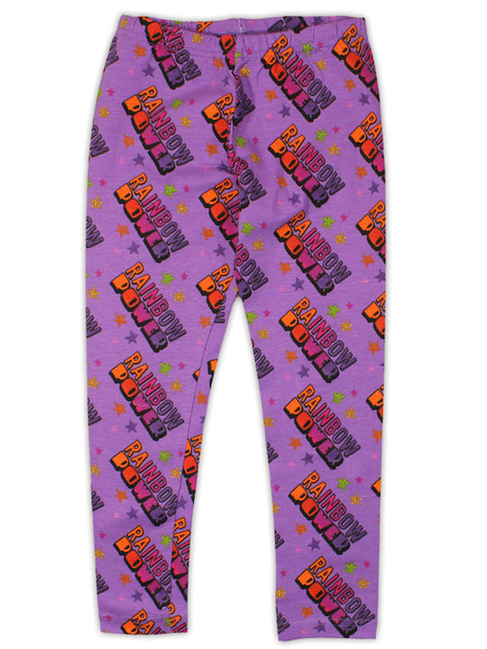 Hasbro Kinder Leggings Lang Lila