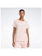 Reebok Vector Graphic Women's Athletic T-shirt POSSIBLY PINK F