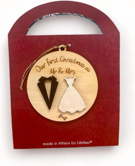 LifeLikes Hanging Lucky Charm made of Wood 1pcs
