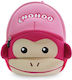 NOHOO Schulranzen Rucksack Kindergarten Rosa 23 x 10 x 30cm