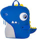 NOHOO Schulranzen Rucksack Kindergarten Blau 24 x 8,5 x 25,5cm