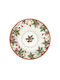 Easy-Life Weihnachtlich Platte Porzellan Rot D19cm.
