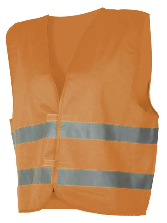 Moje Auto Bărbați Vestă de siguranță Portocaliu