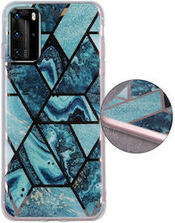 Geometric Marmur Back Cover (Huawei P40)