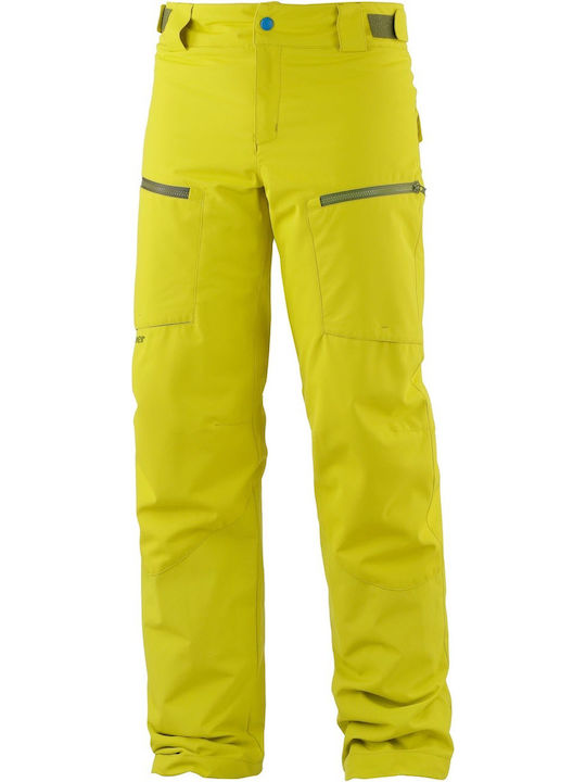 Ziener Tuman 174222/218 Pantaloni de schi și snowboard pentru bărbați Ski & Snowboard Galben