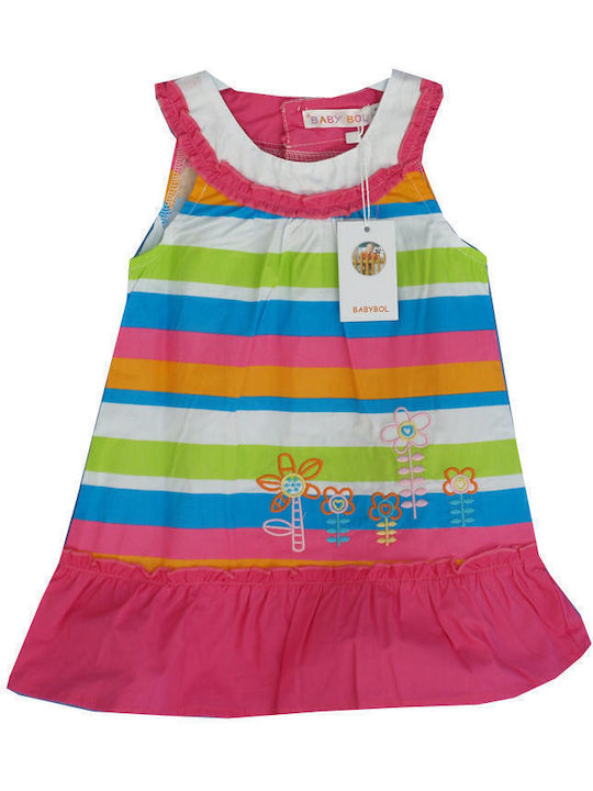 Babybol Mädchen Kleid Colorful