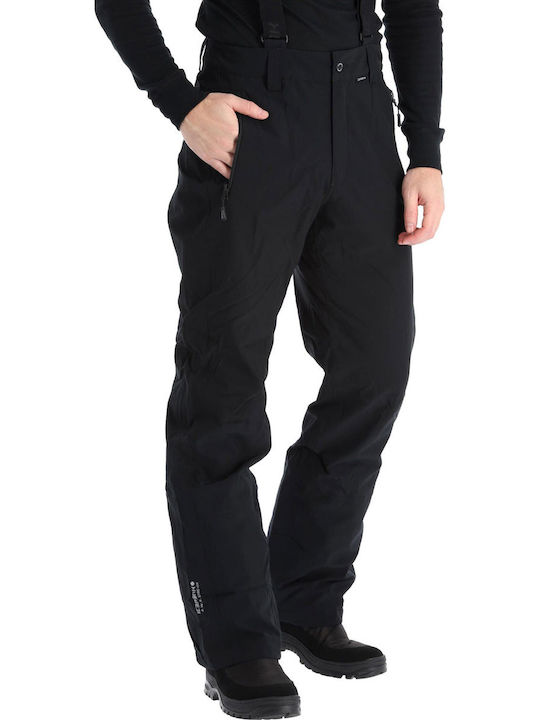 Icepeak Freiberg 57012535-990 Men's Trousers for Ski & Snowboard Black