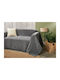 Whitegg P80-1 Throws Set 3 pcs Chenille 1 Gray Chenille