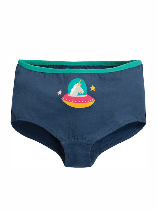 Frugi Kids Brief Navy Blue 1pcs