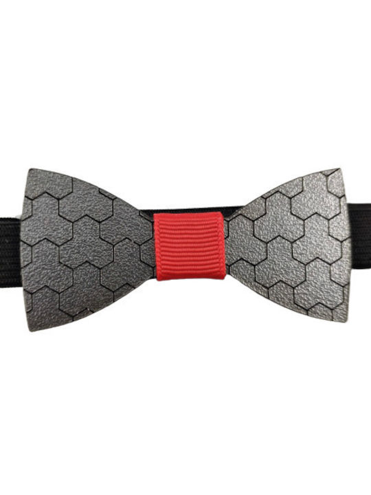 Bonjour Bebe Kids Fabric Bow Tie Red