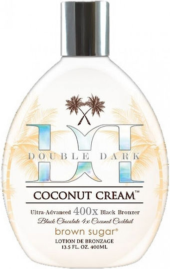 Brown Sugar Double Dark Coconut Cream Self Tanning Κρέμα Σώματος Dark 400ml