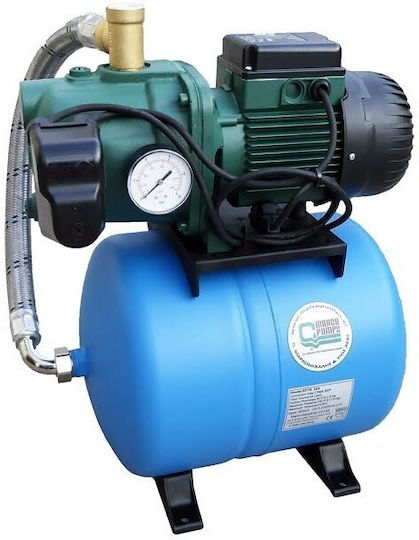 DAB Einphasig Wasserdruckpumpe mit Horizontal Behälter 38 Liter