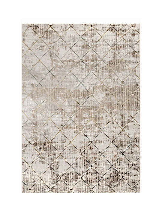 Tzikas Carpets Kashan 39547-110 Rug Rectangular Beige-Gold