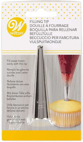 Wilton No 230 Metallische Düse für Spritzbeutel 1.7cm