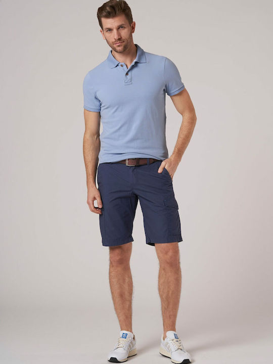 Hattric Men's Shorts Cargo Navy Blue