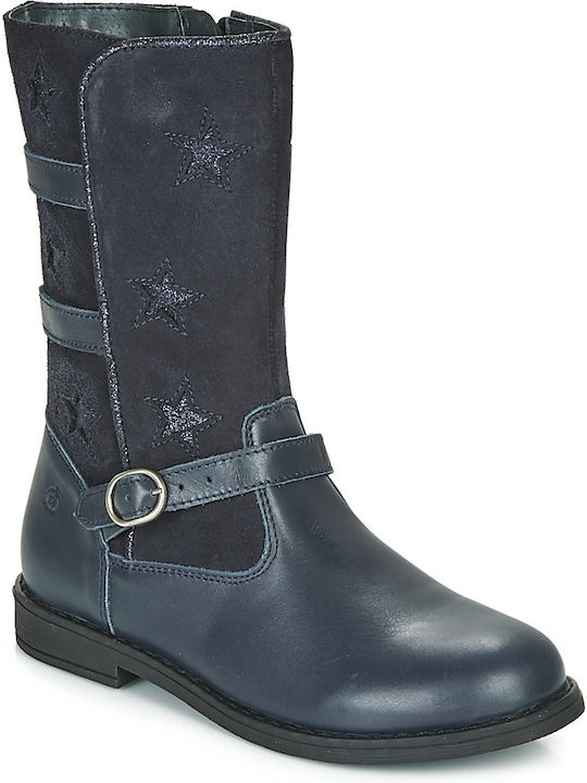 Kinderstiefel Marineblau