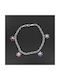 Kids Bracelet from White Gold 9K