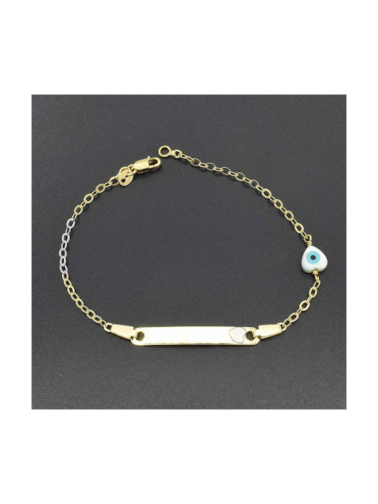 Kids Bracelet ID from Gold